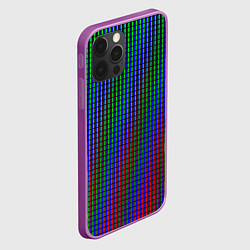 Чехол для iPhone 12 Pro Max Multicolored texture, цвет: 3D-сиреневый — фото 2