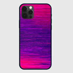 Чехол для iPhone 12 Pro Max Color radiation, цвет: 3D-черный