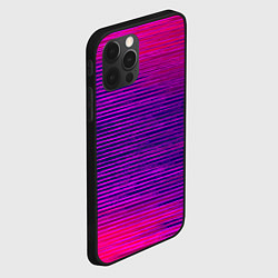 Чехол для iPhone 12 Pro Max Color radiation, цвет: 3D-черный — фото 2