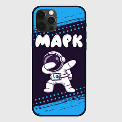 Чехол для iPhone 12 Pro Max Марк космонавт даб, цвет: 3D-черный