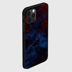 Чехол для iPhone 12 Pro Max Космическая абстракция битва, цвет: 3D-черный — фото 2