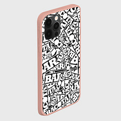 Чехол для iPhone 12 Pro Max Baracota Stickers, цвет: 3D-светло-розовый — фото 2