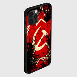 Чехол для iPhone 12 Pro Max Советский союз, цвет: 3D-черный — фото 2