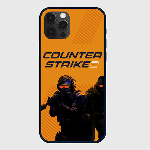 Чехол iPhone 12 Pro Max Counter Strike 2 / 3D-Черный – фото 1