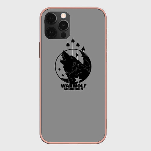 Чехол iPhone 12 Pro Max Warwolf squadron / 3D-Светло-розовый – фото 1