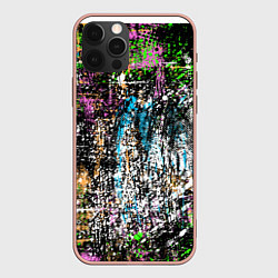 Чехол iPhone 12 Pro Max Красочный фон в стиле гранж