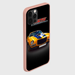 Чехол для iPhone 12 Pro Max Ретро маслкар Camaro SS 1970 года, цвет: 3D-светло-розовый — фото 2