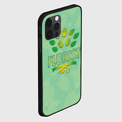 Чехол для iPhone 12 Pro Max Florist, цвет: 3D-черный — фото 2