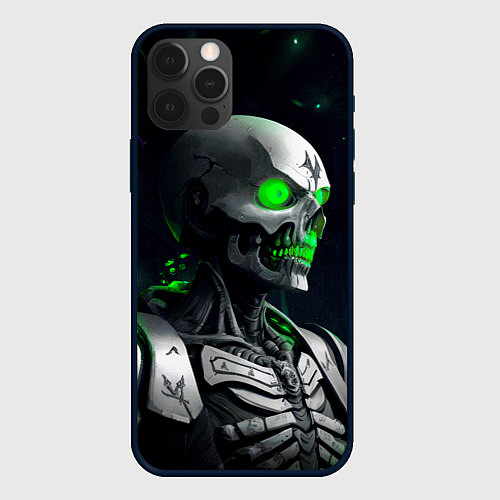 Чехол iPhone 12 Pro Max Necron / 3D-Черный – фото 1