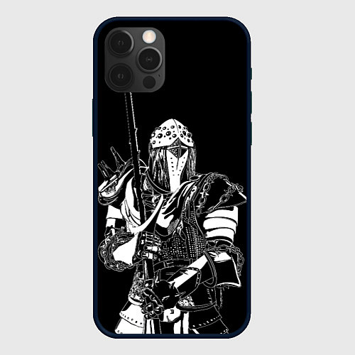 Чехол iPhone 12 Pro Max Dead by daylight - Рыцарь / 3D-Черный – фото 1