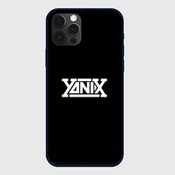 Чехол для iPhone 12 Pro Max Yanix надпись, цвет: 3D-черный