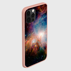 Чехол для iPhone 12 Pro Max Безграничный космос, цвет: 3D-светло-розовый — фото 2