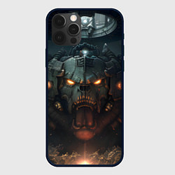 Чехол iPhone 12 Pro Max Space marine machine