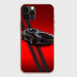 Чехол iPhone 12 Pro Max Английский спортивный автомобиль Jaguar