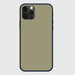 Чехол iPhone 12 Pro Max Зеленый тренд без принта