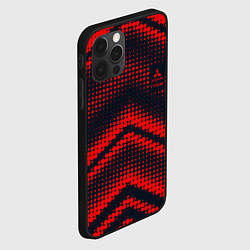 Чехол для iPhone 12 Pro Max Mitsubishi sign, цвет: 3D-черный — фото 2