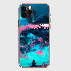 Чехол iPhone 12 Pro Max Ghost of Tsushima dragon