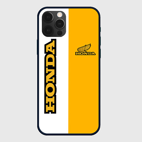 Чехол iPhone 12 Pro Max Honda sign / 3D-Черный – фото 1