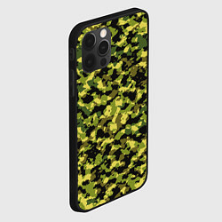 Чехол для iPhone 12 Pro Max Камуфляжный стиль, цвет: 3D-черный — фото 2