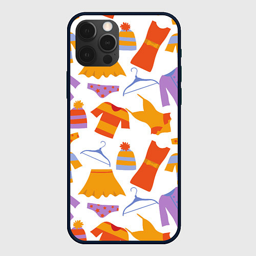 Чехол iPhone 12 Pro Max Мой шопинг / 3D-Черный – фото 1