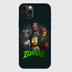 Чехол iPhone 12 Pro Max Симпсоны зомби