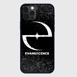 Чехол iPhone 12 Pro Max Evanescence с потертостями на темном фоне
