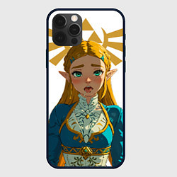 Чехол для iPhone 12 Pro Max The legend of Zelda - ahegao, цвет: 3D-черный
