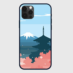Чехол iPhone 12 Pro Max Вид на Фудзияму - Япония