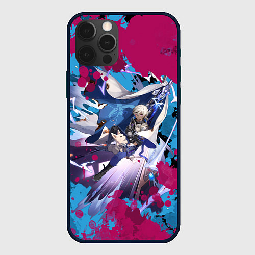 Чехол iPhone 12 Pro Max Арлан / 3D-Черный – фото 1