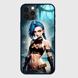 Чехол для iPhone 12 Pro Max Jinx arcane League of legends, цвет: 3D-черный