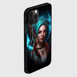 Чехол для iPhone 12 Pro Max Jinx legends, цвет: 3D-черный — фото 2