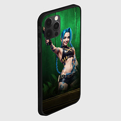 Чехол для iPhone 12 Pro Max Jinx Arcane league, цвет: 3D-черный — фото 2
