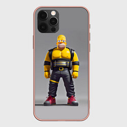 Чехол iPhone 12 Pro Max Homer Simpson - ninja - neural network