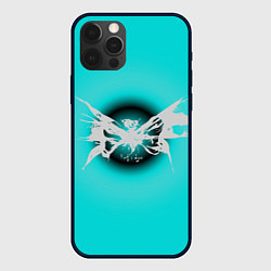 Чехол для iPhone 12 Pro Max Сияние бабочки - черный - коллекция Хуф и Ся, цвет: 3D-черный