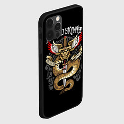 Чехол для iPhone 12 Pro Max Lynyrd Skynyrd - южный рок, цвет: 3D-черный — фото 2