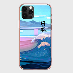 Чехол iPhone 12 Pro Max Japan - landscape - waves