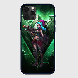 Чехол iPhone 12 Pro Max Jinx art arcane league of legends