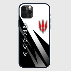 Чехол iPhone 12 Pro Max The witcher - знаки