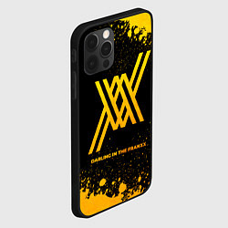 Чехол для iPhone 12 Pro Max Darling in the FranXX - gold gradient, цвет: 3D-черный — фото 2