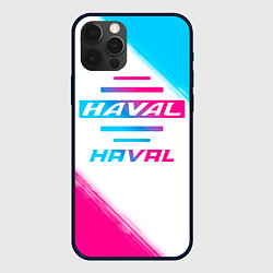 Чехол iPhone 12 Pro Max Haval neon gradient style