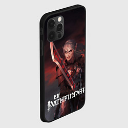 Чехол для iPhone 12 Pro Max Pathfinder elf, цвет: 3D-черный — фото 2