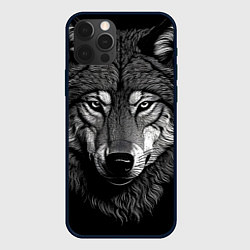 Чехол iPhone 12 Pro Max Спокойный уверенный волк