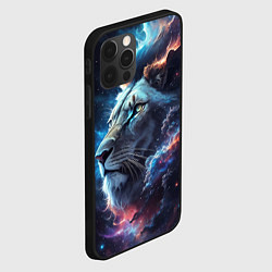 Чехол для iPhone 12 Pro Max Galactic lion, цвет: 3D-черный — фото 2