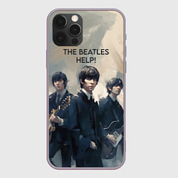 Чехол iPhone 12 Pro Max The Beatles - Help