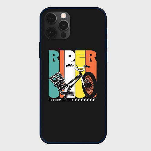 Чехол iPhone 12 Pro Max Bmx extreme / 3D-Черный – фото 1