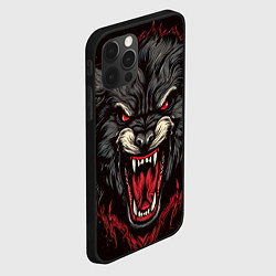 Чехол для iPhone 12 Pro Max Wolf fantasy, цвет: 3D-черный — фото 2