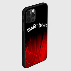 Чехол для iPhone 12 Pro Max Motorhead red plasma, цвет: 3D-черный — фото 2