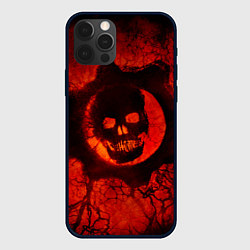 Чехол iPhone 12 Pro Max Gears of War красный