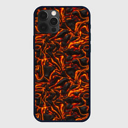 Чехол iPhone 12 Pro Max Огненная лава