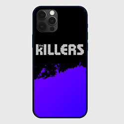 Чехол iPhone 12 Pro Max The Killers purple grunge
